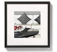 walther design cornice nera 20 x 20 cm alluminio con passe-partout, sedia struttura in alluminio AJ220B