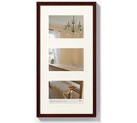 walther design Cornice Noce 3X 10x15 cm Gallery Frame Peppers Cornice in Legno BP315N