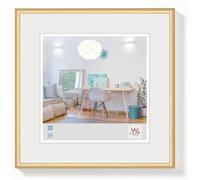 walther design cornice oro 20 x 20 cm Nuovo stile di vita Cornice in plastica KV220G