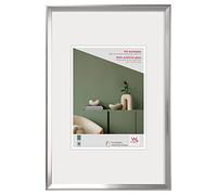 walther design Desire DEX318S - Cornice in materiale plastico, vetro sintetico, 13 x 18 cm, argentato