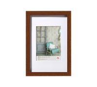 walther design noce 30 x 40 cm vero vetro Cornice in legno di Stoccolma EA040N