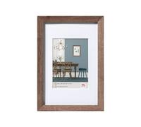 walther design noce 30 x 40 cm con passe-partout, cornice in legno Fiorito EF040N