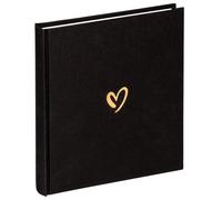 walther design Emotion Album Fotografico, Carta, Cartone, Nero, 20 x 20 cm