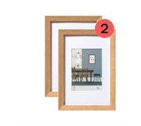 walther design Cornice portafoto in rovere chiaro, 20 x 30 cm