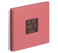 walther design Fun Living SA-110-LC - Album a spirale, 30 x 30 cm, colore: corallo
