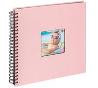walther design Fun Baby Album Fotografico, Rosa, 30 x 30 cm, ohne Bildausschnitt