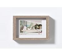 walther design Grigia 20 x 20 cm con passe-partout, Cornice in Legno Stoccolma EA222D