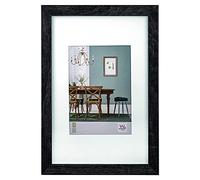 walther design grigio scuro 30 x 45 cm con passe-partout, cornice in legno Fiorito EF045D