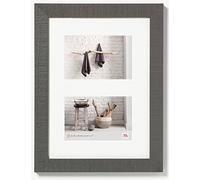 Walther Design HO252D Home Cornice, Legno, Grigio, 2X 15 x 20 cm