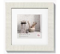 Walther Design HO440V Cornice per foto singola Legno Bianco 28 x 28 cm Quadrato