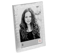 walther design Mirja AB318S - Cornice Verticale in Alluminio, Argentata, 13 x 18 cm