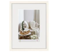 walther design NC050W - Cornice in Legno Stile Hygge, Bianco, 40 x 50 cm