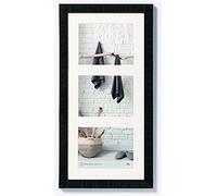 walther + design Home Cornice Galleria in Legno 3x 13x18 cm NERO - 430848