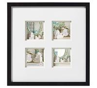 walther design nera 40 x 40 cm con doppio supporto Cornice in legno di Stoccolma EA411B