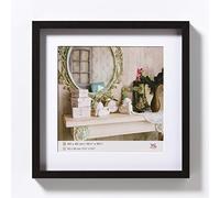 walther design nera 40 x 40 cm con passe-partout, cornice in legno Stoccolma EA444B
