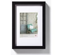 walther design Nero 30 x 45 cm Vero Vetro Cornice in Legno di Stoccolma EA045B