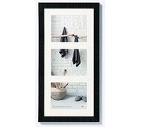 walther design nero 3X 15x20 cm galleria con passe-partout, Cornice casa in legno HO352B