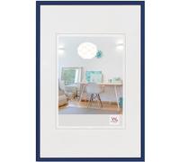 walther design New Lifestyle Cornice portafoto, in confezione da 3 pezzi, da 15 x 20 cm, colore blu
