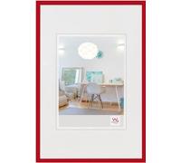 walther design New Lifestyle Cornice portafoto, in confezione da 3 pezzi, da 20 x 30 cm, colore rosso