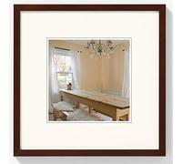 walther design noce 15 x 15 cm Cornice in legno Peperoni BP150N