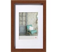 walther design noce 30 x 45 cm vero vetro Cornice in legno di Stoccolma EA045N