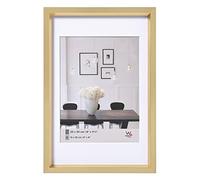 walther design oro 50 x 60 cm con passe-partout, cornice in plastica Steel Style ES060G