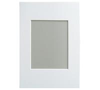 walther design passe-partouts Bianco Polare per Dimensioni Cornice: 15 x 20 cm, Dimensioni Immagine: 10 x 15 cm passepartouts PA520S