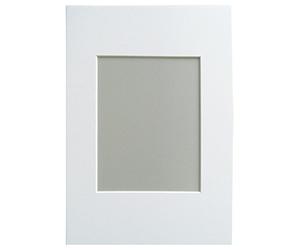 walther design passe-partouts Bianco Polare per Dimensioni Cornice: 50 x 70 cm, Dimensioni dell'immagine: 40 x 60 cm Passepartouts PA071S