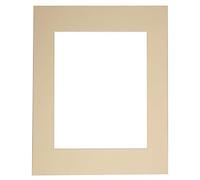 walther design passe-partouts crema per dimensioni cornice: 40 x 50 cm, dimensioni immagine: 30 x 40 cm passepartouts PA051C