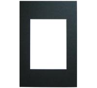 walther design passe-partouts nero per dimensioni cornice: 30 x 45 cm, dimensioni immagine: 20 x 30 cm passepartouts PA045B
