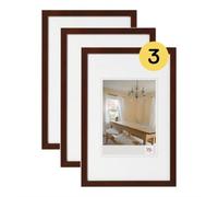 walther design Peppers Cornice portafoto, da 10 x 15 cm, colore noce