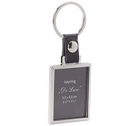 walther design Portachiavi Nero 3,5 x 4,5 cm in Metallo Deluxe MR-199-B