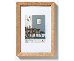 walther design rovere chiaro 60 x 80 cm con passe-partout, cornice in legno Fiorito EF080E
