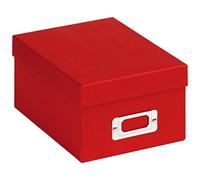 walther design scatole portaoggetti rosse 10 x 15 cm Fun FB-115-R