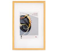 walther design Select HSX030H - Cornice in legno, con vetro sintetico, 20 x 30 cm, legno naturale