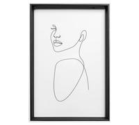 walther design Silhouette NW015B - Cornice portafoto, nero, 10 x 15 cm