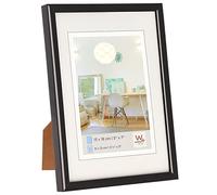 walther designCornice per quadri nera 70 x 100 cm con vetro artistico, cornice in plastica New Lifestyle KVX100B