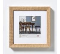 walther design rovere chiaro 30 x 30 cm con passe-partout, cornice in legno Fiorito EF330E