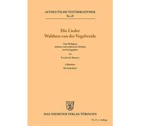 Walther Von Der Vogelweide Die Lieder Walthers von der Vogelweide (Tascabile)