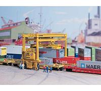 Walthers Cornerstone 933-3222 Ho Scale Model Crane Kit Container Gru, Mi-Jack Tl-1000