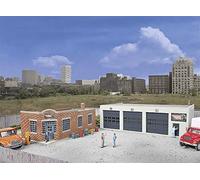 Walthers Cornerstone Edifici di spedizione, Motore Express, Colore Freight Lines, 933-4049