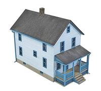 Walthers Cornerstone Ho Scale Model Story Frame House Kit, 1/16" 12.7 X 6.3 X 10.3cm Modello in Scala 1:87 Ho, Colore, 933-3786
