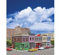 Walthers Cornerstone Merchant's Row I 933-3850 N Scale Model Railroad - Kit Struttura