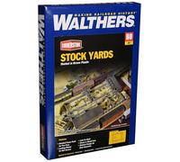 Walthers Cornerstone Series Kit HO Scale Stockyard modellismo, hobby, assemblaggio, dettagliato, Colore Mehrfarbig, One Size, 933-3047