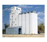 Walthers Cornerstone Series Kit HO Scale ADM Grain Elevator e accessori