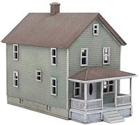 Walthers Cornerstone Two-Story Frame House N Scale Model KIT