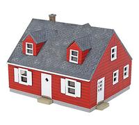 Walthers Cornerstone- Walthers, INC. Cape cod House Kit Casa unifamiliare, Colore Multiplo, 2-3/8 X 2 X 1-5/8" 6 X 5 X 4.1cm, 933-3839
