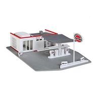 Walthers Scala H0 - Kit di Costruzione per Edificio in Miniatura per Hobby - Gas Station - Tutti - Persone di qualsiasi genere tra i 14 e i 100 anni interessate alla costruzione di modelli