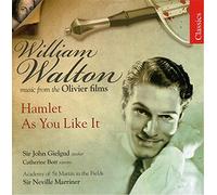 Gielgud Music from the Olivier Films: Hamlet/as You Like It (CD) Album
