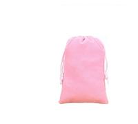 Waltonalice 10 sacchetti in velluto per gioielli, mini sacchetti regalo, piccoli sacchetti con cordino per gioielli, anelli, tappi per le orecchie, collana, rosa, larghezza 10 x 12 cm